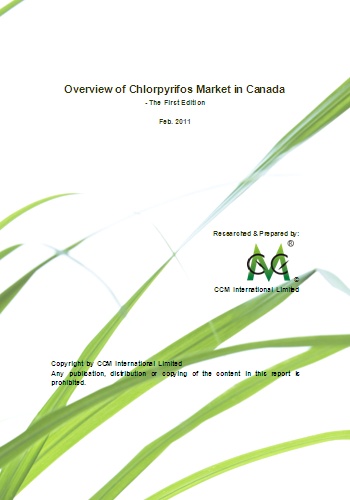 Overview of Chlorpyrifos Market in Canada